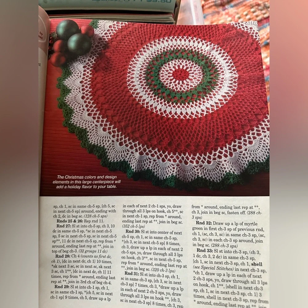 CROCHET WORLD MAGAZINE, DECEMBER 2005